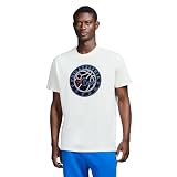 Game 7 x NBA Officially Licensed Men's Short Sleeve Oversized Heavyweight Crew Neck Cotton Patch T-Shirt, Philadelphia 76'ers, XL, Off-White