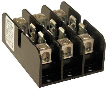 Fuse Block,31 to 60A,T,3 Pole -6 Pack