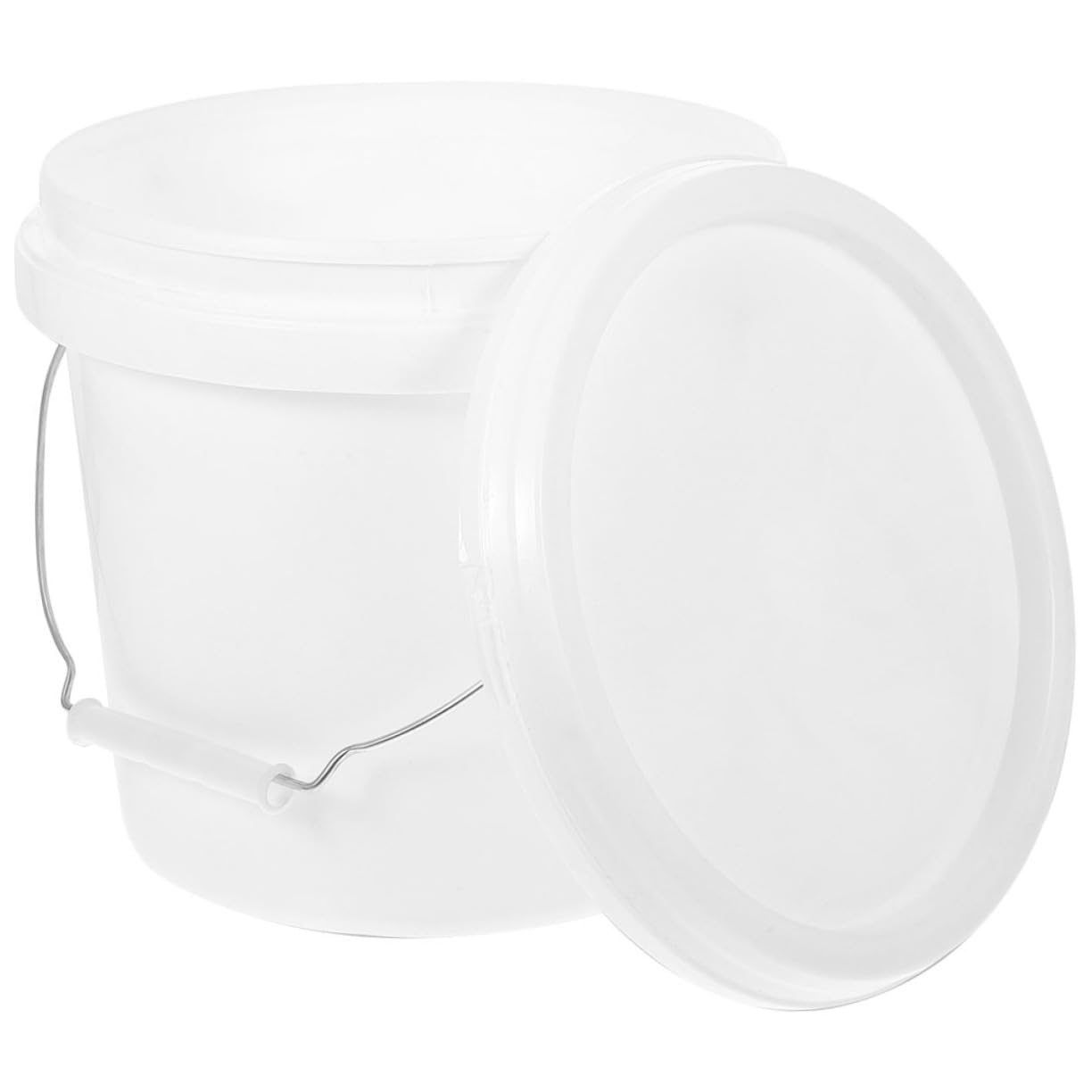 Amazon.co.jp: FUNOMOCYA 油漆桶 蓋付き ハンドヘルド バケツ 多機能