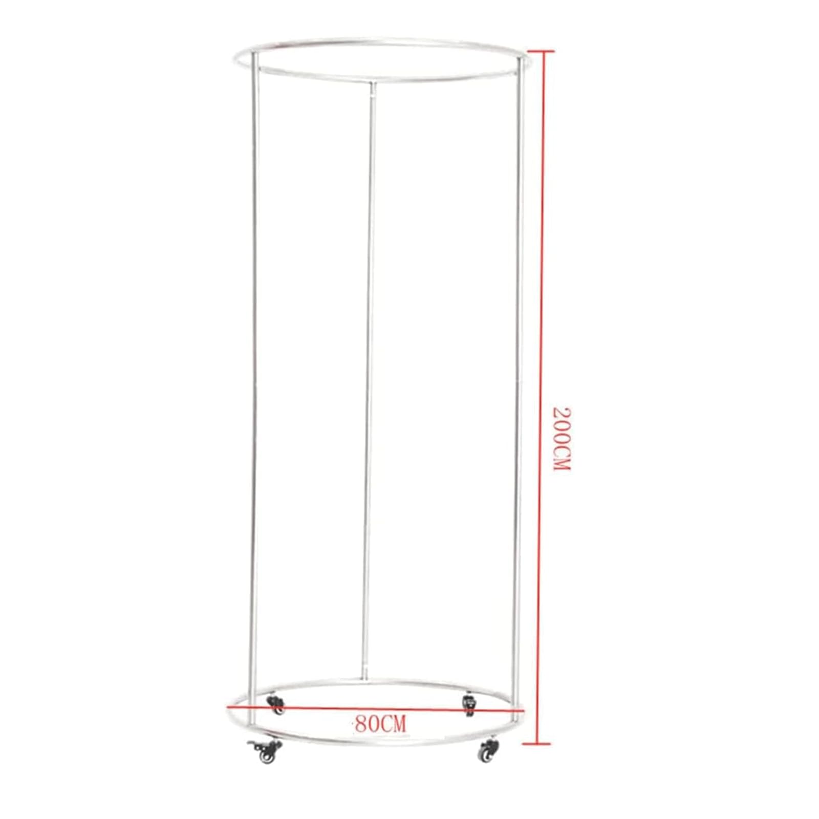 SIAMZYWV Changing Room Portable Changing Room Large Space with Metal Landing Track Strong Temporary Clothing Store Fashion Detached Fitting Room Privacy Space