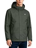 Little Donkey Andy Men's Waterproof Rain Jacket Outdoor Lightweight Rain Shell Coat for...