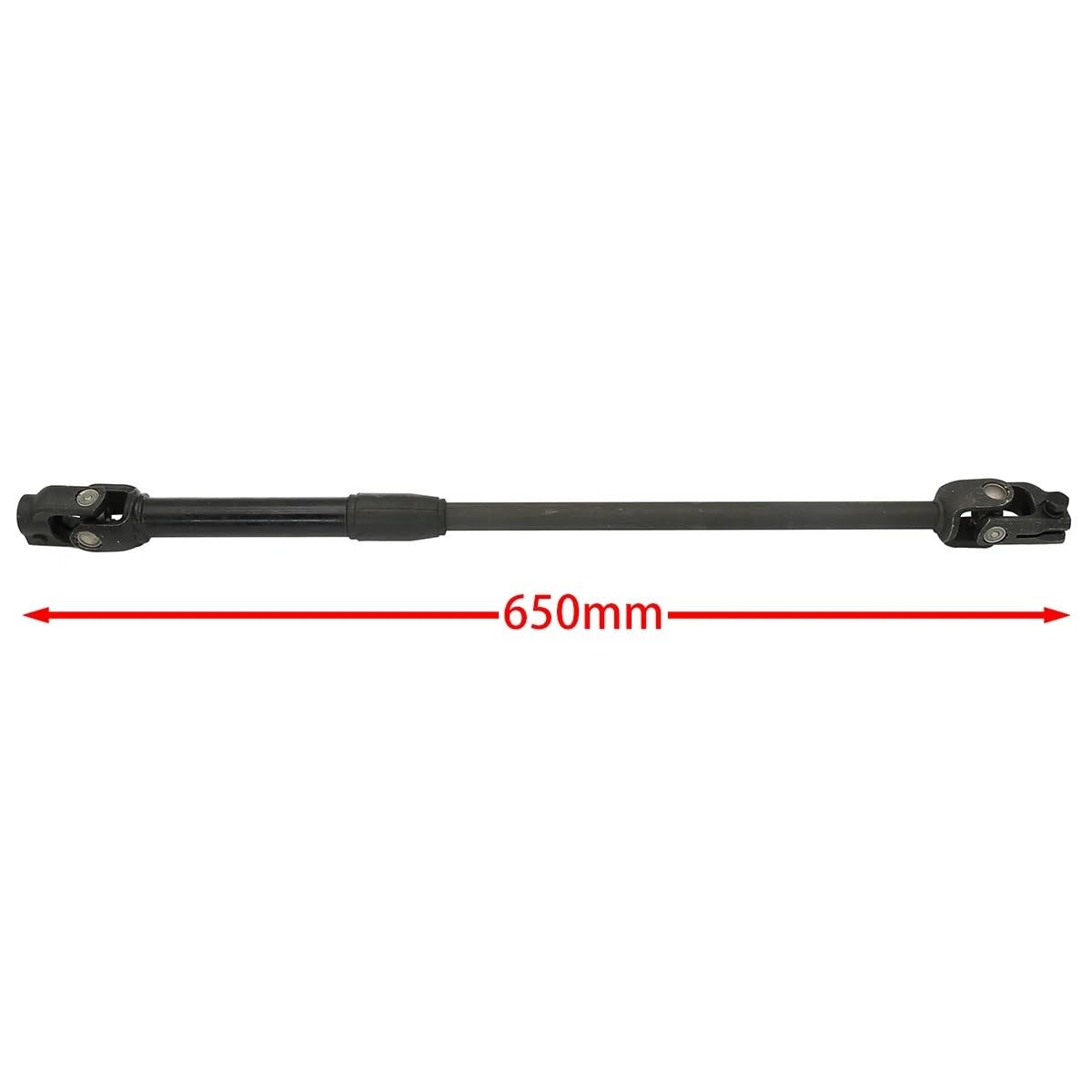Cardano Albero Trasmissione Giunto A U Per Fuso A Snodo Regolabile Per Go-kart Albero Asta Veicolo Utilitario Buggy UTV QUAD ATV Parti Da 290 Mm A 740 Mm 30 Denti(650mm)