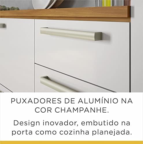 Armário Aéreo 2 Portas Burguesa Premium 80cm Nesher