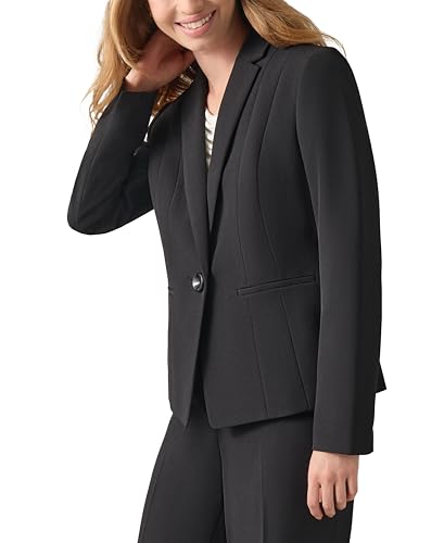 Veste en crêpe extensible Petite Holly pour femme chic