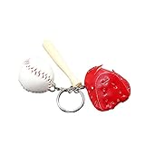 Westeng Mini Baseballhandschuhe Baseball Handschuhe Model Schlüsselanhänger