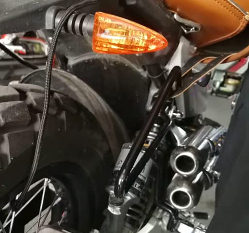 Support sacoches moto universel pour sécuriser vos bagages de selle