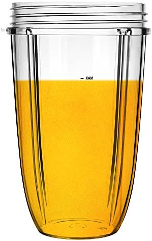 Replacement Cups for Nutribullet Replacement Parts 24oz Blender Cups Compatible with NutriBullet 600w and 900w Blender