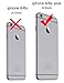 iPhone 6s Plus Case, Ansiwee Reinforced Frame Crystal Highly Durable Shock-Absorption Flexible Soft Rubber TPU Bumper Hybrid Protective Case for Apple iPhone 6s/6 Plus 5.5inch (Black)