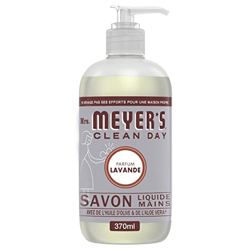 Mrs. Meyer’s Clean Day® - Gel Lavant Mains - Fabriqué avec des huiles essentielles* - Parfum Lavande - 1 x 370 ml Cover