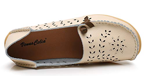 Image of VenusCelia Women's Comfort Walking Cute Flat Loafer
