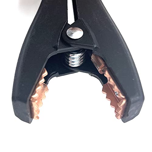Image of Jump Starter Cable Booster Clamp Cable Replacement Alligator Clamp Booster Battery Clips XT90S Connector with 12 AWG Wire
