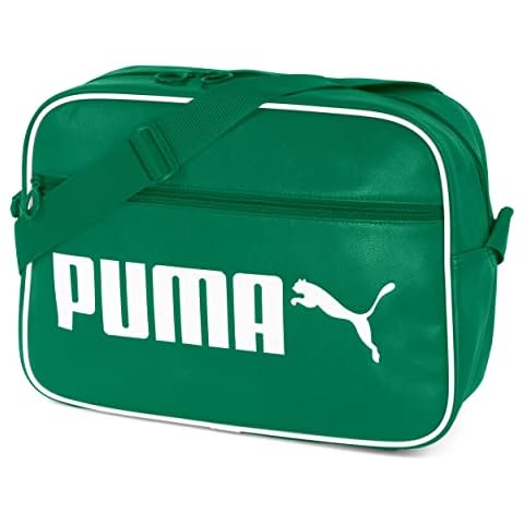 PUMA Bandolera Campus Reporter Retro Unisex con Compartimento para Portátil Cover