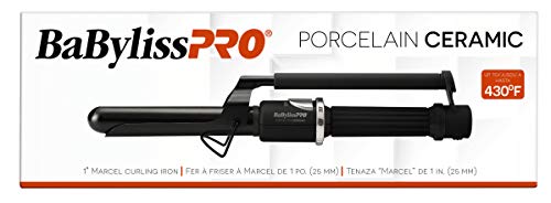 Babylisspro Porcelain Ceramic Marcel 1 Inch Curling Iron, Hair Styling Tools & Appliances, Bp100Muc #TOP1