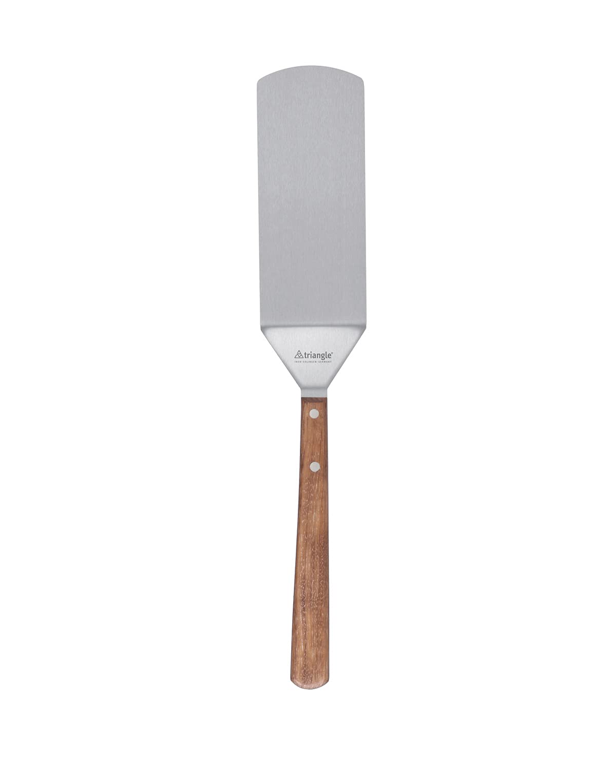Triangle Spatule Coudée Palette INOX - Manche Cerisier 20 cm