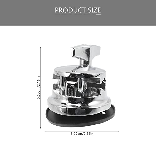 Soporte para Tom - Base de Pata de Batería de Aleación de Zinc, Accesorio para Percusión miniatura 2