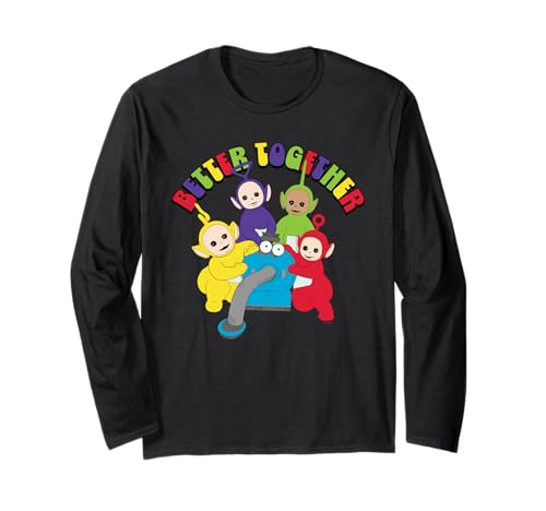 Teletubbies Better Together Rainbow Group NOO-NOO Long Sleeve T-Shirt