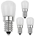 PLCatis Bombilla Nevera E14 LED 2W - 4 Unidad (Paquete de 1) Bombilla Pequeña LED E14 Luz Calida Blanca 2700K 180lm Bombilla para Frigorífico y Máquina de Coser [Clase de Eficiencia Energética A++ ]