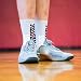 ChalkTalkSPORTS Wrestling Socks - Mid-Calf Athletic Sports Socks - 1 Pair - Just Wrestle - Adult - Gray