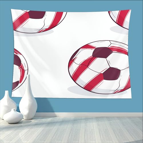 Tapisserie à boules cadeau Saint-Valentin romantique tenture murale esthétique
