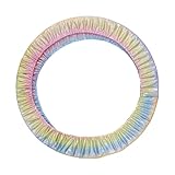 【Matériau】Housse pour anneaux de gymnastique rythmique fabriquée en polyester de qualité, offrant durabilité et résistance à l'usure lors d'une utilisation régulière.