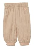Strukturierte Hose im Loose Fit mit Smok-Details beige 62