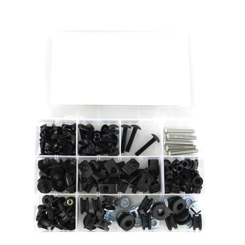 �I�[�g�o�C���S�ȃt���t�F�A�����O�{���g�L�b�g�N���b�v�ɓK�����郄�}�n YZF-R6 YZF R6 2003 2004 2005 R6S 2006(Black1)