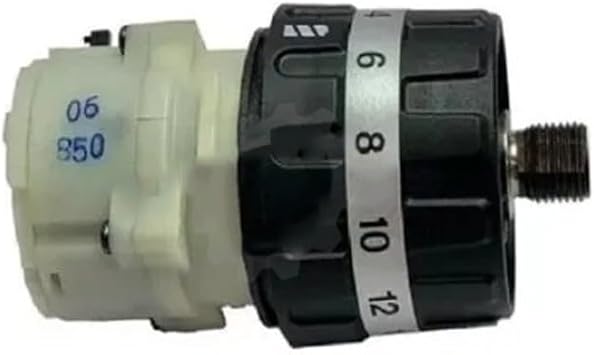 Electric Drill Replacement for HP457D DHP453 BHP453, 125485- Cordless Drill Transmission Assembly, Wear Resistant Power Tool Gear Case Housing for Spare Part