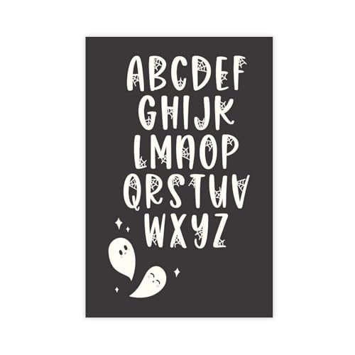 Toile alphabet éducative pour décorer la chambre d'enfant ou le salon