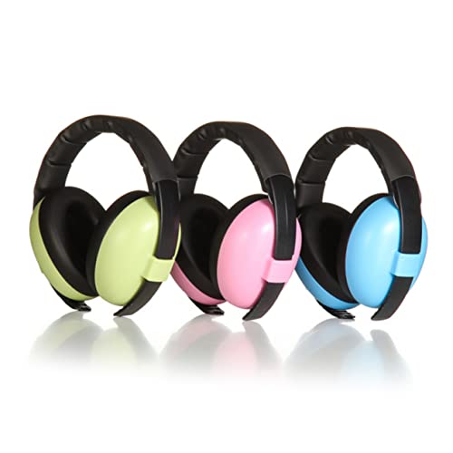 FAVOMOTO Protection Hearing Earphones for Protection Earmuff Ear Muffs for Noise Cancelling Soft Hearing Protection Headphone Pink