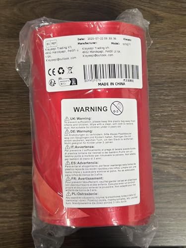 Kievano 58 cm / 23 Zoll Riesige Rote Fahrzeug-Geschenkschleife mit Saugnäpfen – XXL Auto Schleife für Hochzeit, 18. Geburtstag & Weihnachten