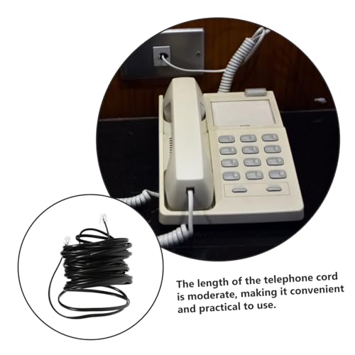 Câble téléphonique Lurrose de qualité supérieure pour téléphone fixe et modem - 4