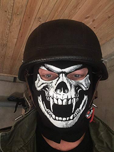 Image of WTACTFUL 3D Scary Skeleton Mask Skull Mask Grim Reaper Mask for Halloween