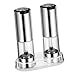 TOPBATHY 2 Pezzi Macinapepe Macinapepe Automatico E Macinasale E Sale Argento immagine