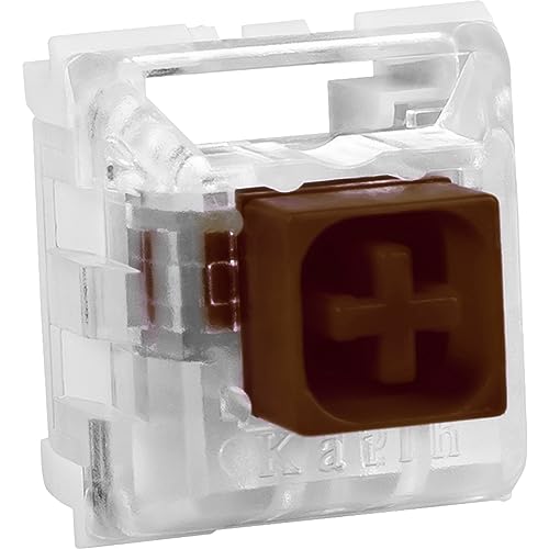 Switches Sharkoon Kailh Box Marrón: tacto táctil equilibrado y escritura silenciosa