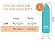 Buntes Brett ® Bügeltischbezug für Dampfbügeleisen (Größe L) | Universal bis zu max. 140x50 cm | zum einfachen Bügeln von Kleidung | Made in EU | Geeignet für Dampfbügelstation | Mint