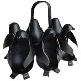 Pinguin-Eierhalter, 3-in-1-Boilerregal, 6 Eier, hitzebeständig, lebensmittelechter Kunststoff, für Frühstücks-Servieraufbewahrung