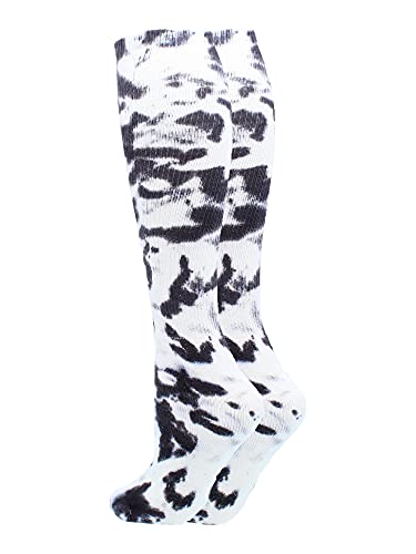 Image of Tie Dye Multisport Tube Socks Soccer Softball Volleyball for Girls Boys Women and Men Youth and Adult