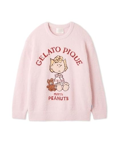 gelato pique PEANUTS ジャガードプルオーバー PWNT255057PNKF