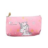 Material: lona. Inconpro - 1 Estuche de Gran Capacidad para lápices y bolígrafos, para Estudiantes, para Guardar cosméticos, Maquillaje, artículos de Almacenamiento para niñas, Mujeres, Adultos, Adolescentes