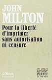  POUR LA LIBERTE D\'IMPRIMER SANS AUTORISATION NI CENSURE (MONDE)