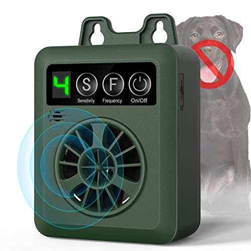 Tinzzi Anti Barking Control Device, Ultrasonic Dog Bark Deterrent, Mini Sonic Anti-bark Repellent 50 FT Range, Sonic Bark Deterrents Silencer Stop Barking Bark Stop Repeller