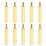 Applications: Les écrous d’espacement hexagonaux en laiton sont fabriqués en laiton, répartissent uniformément la pression et ne glissent pas facilement. Ils sont largement utilisés dans divers projets électroniques, tels que les constructions de drones, les cartes mères d’ordinateur, les circuits imprimés, les PCB, les cartes de machine, les bancs de travail électroniques et les assemblages DIY de quadcoptères.