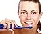 Pursonic S430 High Power Rechargeable Electric Sonic Toothbrush with 12 Brush Heads & Storage Charger, Blue