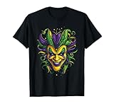 Masque de Mardi Gras New Orleans Nola Louisiana Outfit Carnaval T-Shirt
