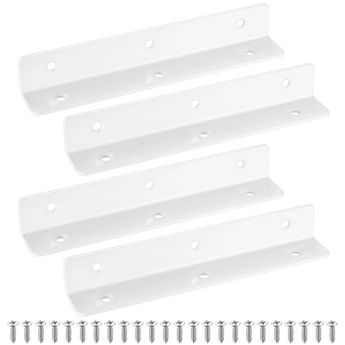 L Form Winkelverbinder, 4 Stk Metallwinkel Lochwinkel, 90 Grad Winkel Eckverbinder, Schwerlast Holzverbinder Eckhalterung, für Verstärkung Reparatur Tischen, Schränken, Möbel - 190x30x30mm L Form Winkelverbinder, 4 Stk Metallwinkel Lochwinkel, 90 Grad Winkel Eckverbinder, Schwerlast Holzverbinder Eckhalterung, für Verstärkung Reparatur Tischen, Schränken, Möbel - 190x30x30mm