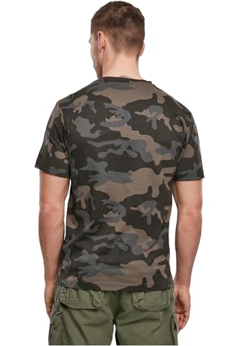 Image of Brandit Camo T-Shirt | Made from pure cotton in camo pattern. With crew neck and short sleeves.