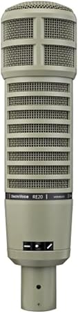 Amazon.com: Electro-Voice RE20 Broadcast Announcer Microphone with ...