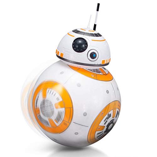 8-Inch 2.4G RC BB-8 Rolling Astromech Droid Remote Control Robot SW - The Rise of Skywalker Action Figure Ball Toys with Music Sound Box
