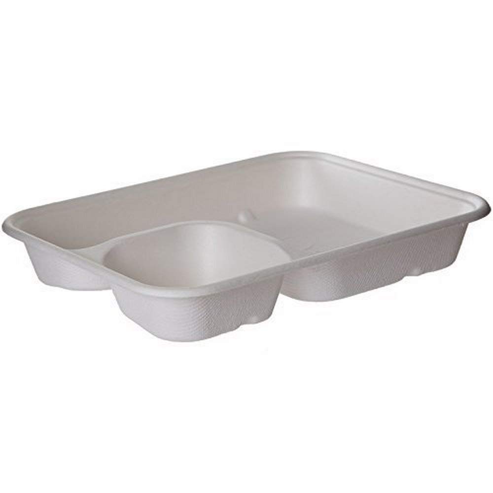 ECO PRODUCTS 6" x 8" / Green Products / white Clamshell Take Out Containers