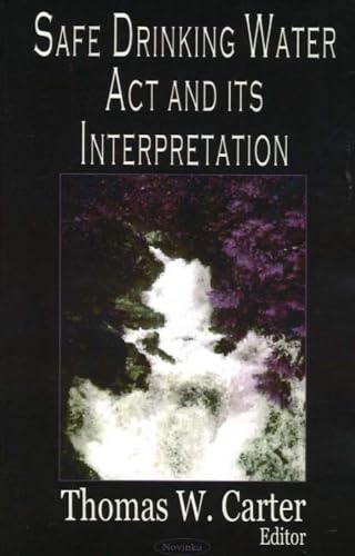 Safe Drinking Water Act And Interpretation